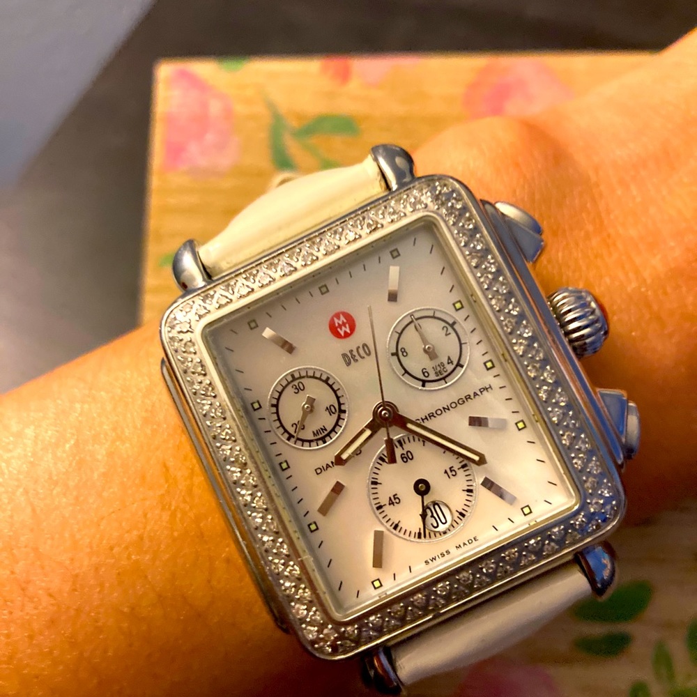 Diamond watch - Michele Deco